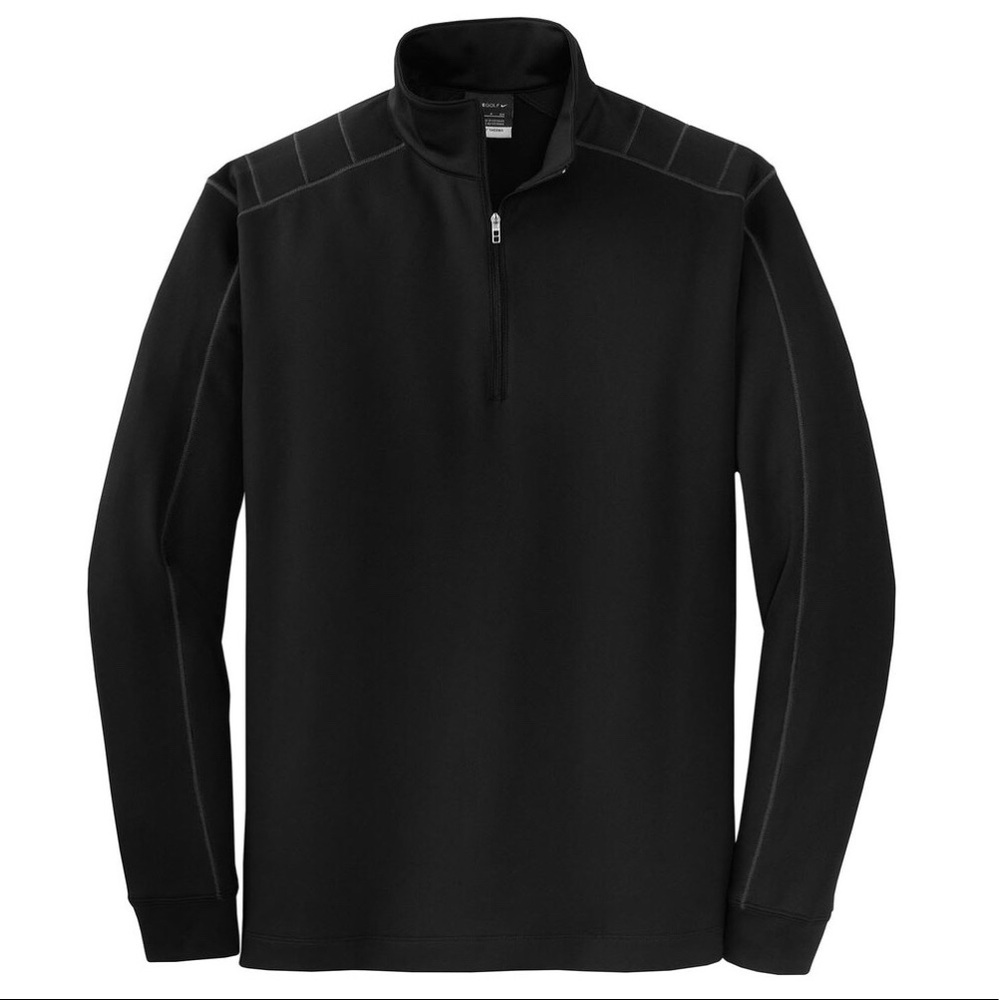 Nike Men’s Black Dri-FIT Long Sleeve Quarter Zip